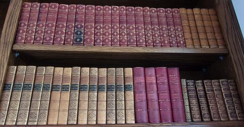 4642659: Group of 49 Books with Decorative Bindings TF1SE