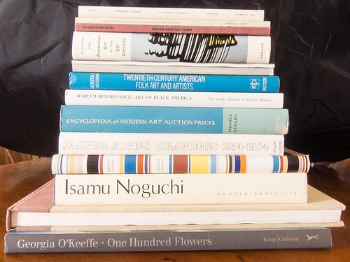 4642707: Group of 14 Books on 20th Century Art and Artists TF1SE