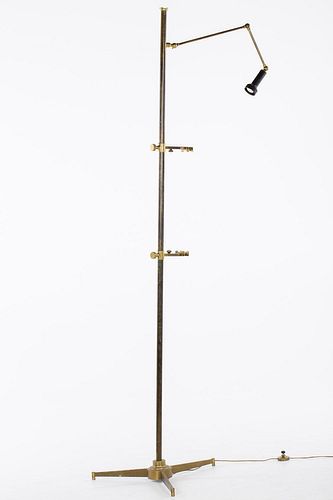 4642779: Brass Adjustable Easel Lamp TF1SJ