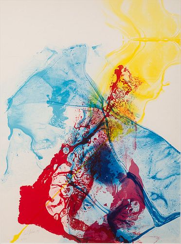 4420015: Paul Jenkins (American, 1923-2012), Abstract, Lithograph,
 Signed, 1969, 42/300 T8KBO