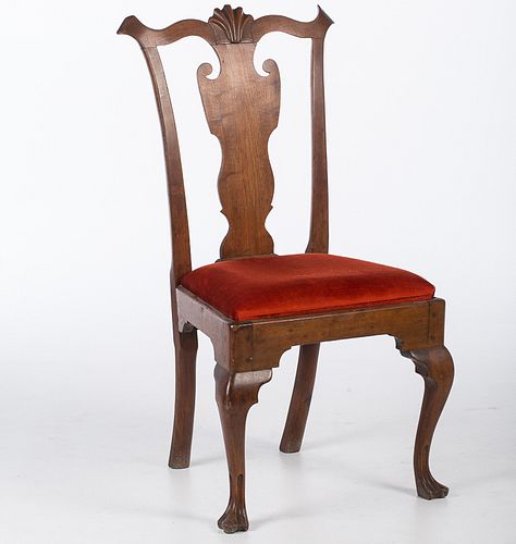 4269354: Chippendale Walnut Side Chair, Pennsylvania, C. 1770 E1REJ