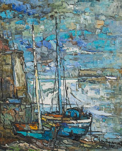4269527: Louis Poncet, Bretagne, Oil on Canvas E1REL