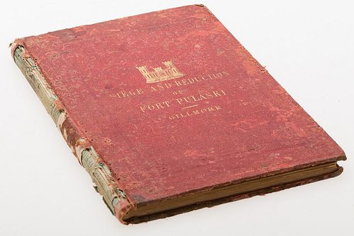 4058183: Q.A. Gillmore, Siege and Reduction of Fort Pulaski
 Georgia, 1862 D. Van Nostrand, 1st Edition E8RDE