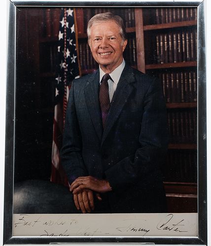 4058163: Jimmy Carter, Signed Photograph E8RDN