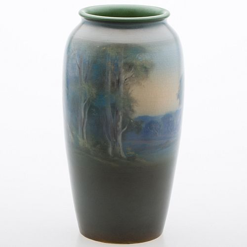 4058246: Rookwood Vellum Glaze Pottery Vase, C. 1920 E7RDF