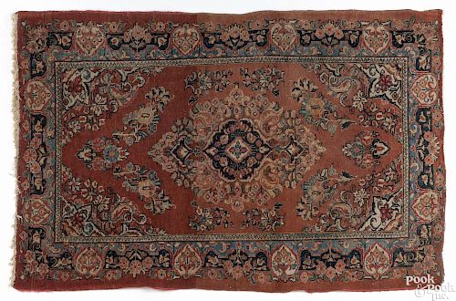 Sarouk carpet, ca. 1920, 6'2'' x 4'1''.