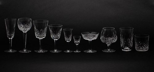 5394022: 100 Piece Set of Waterford Lismore Crystal Articles E7RDF