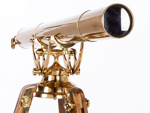 5394035: "The Harbormaster" Bausch & Lomb Brass 76 mm Telescope E7RDJ