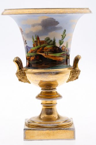 3984885: French Porcelain Urn, 19th Century E6RDF