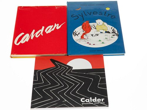 5394315: 3 Books Pertaining to Calder and His Family E7RDE