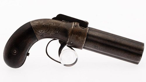 5409108: Allen & Thurber 6-Shot Pepperbox Pistol, Mid-19th Century E7RDS