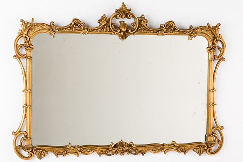 3985034: George III Style Giltwood Overmantle Mirror, 20th Century E6RDJ
