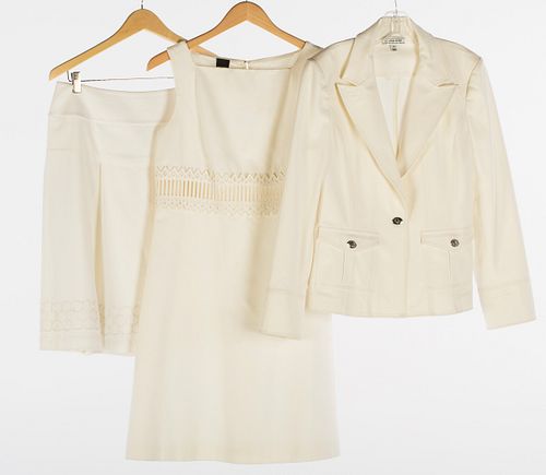 3985046: St. John Sport Jacket and Skirt, Together with Gianfranco Ferre Dress E6RDH
