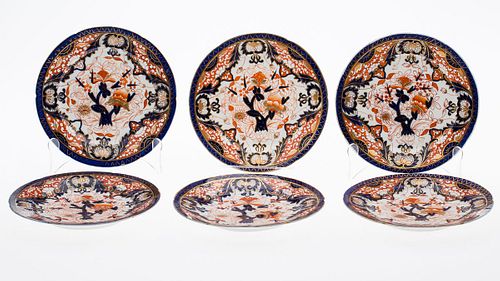 3985057: 6 Kings Pattern Plates, 19th Century E6RDF