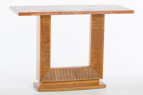 3863011: Brown Saltman Modern Center Table E4RDJ