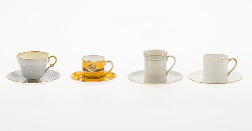 3863387: 4 Sets of Demitasse Cups and Saucers Including Minton E4RDF