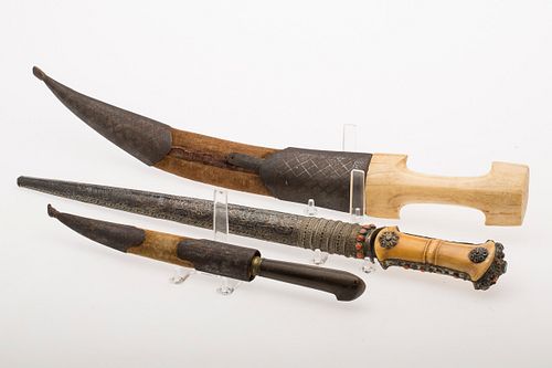 3753358: Group of 3 Middle Eastern Knives, 19th Century and Later E3RDJ