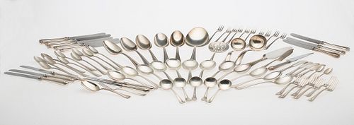3753454: Gorham 'Old French' Sterling Silver 76 Piece Flatware Set E3RDQ