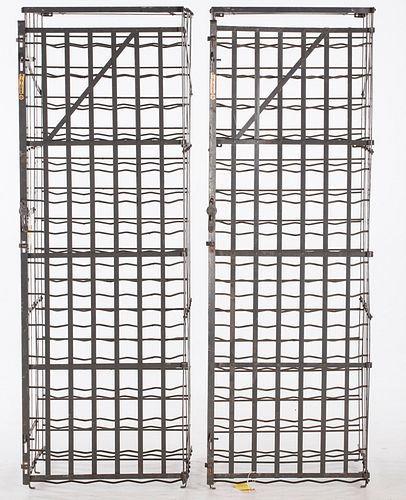 3753621: Two French Rigidex Wine Cages E3RDJ