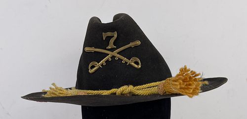 Indian Wars Montana 7th Cavalry Hat