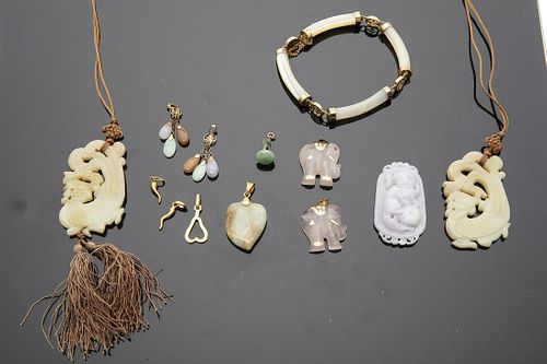 13 Gold, Jade and Hardstone Articles