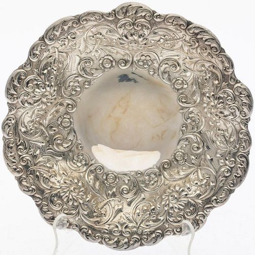 Tiffany Sterling Silver Repousse Bowl
