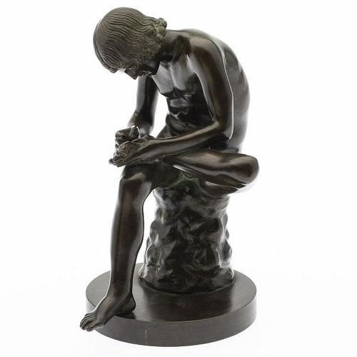 Bronze Seated Nude, After the Antique