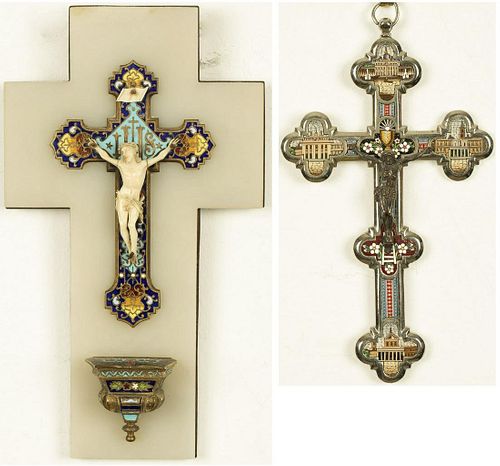Two Crucifixs, 19the Century