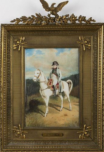 Portrait of Napoleon on Horseback