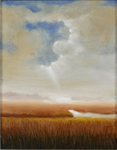 Larry Levow, Glimmer of Hope, Oil on Canvas