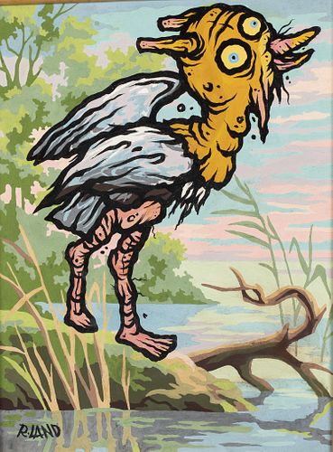 Ronnie Land, Bird Painting