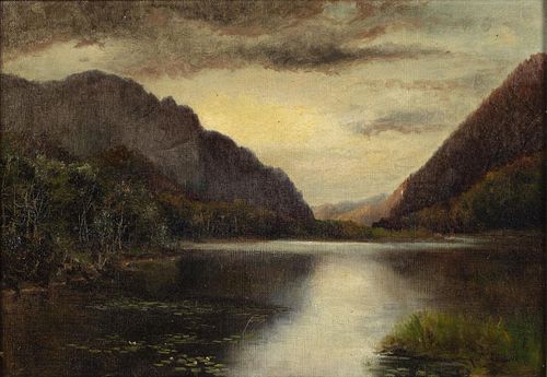 After George Hetzel, River Landscape