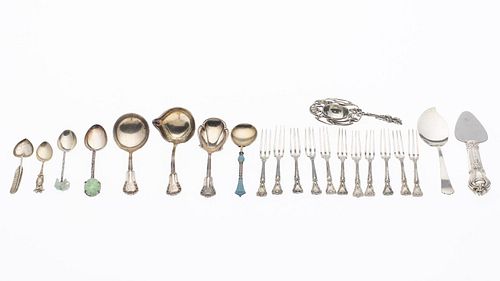 21 Sterling Silver Flatware articles