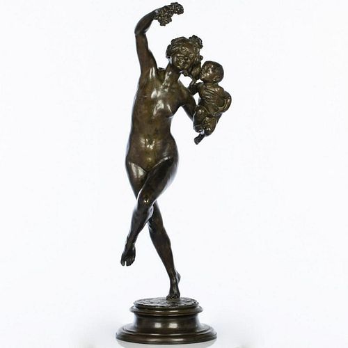 Frederick MacMonnies, Bacchante and Infant Faun