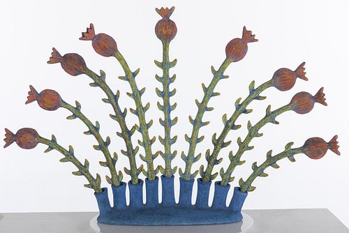 Ingrid Nicolai, Ceramic Floral Sculpture