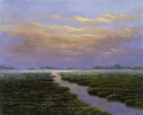 Larry Levow, Even in Evening, Oil on Canvas