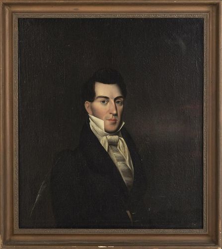 American School, Portrait of a Gentleman, 19th C
