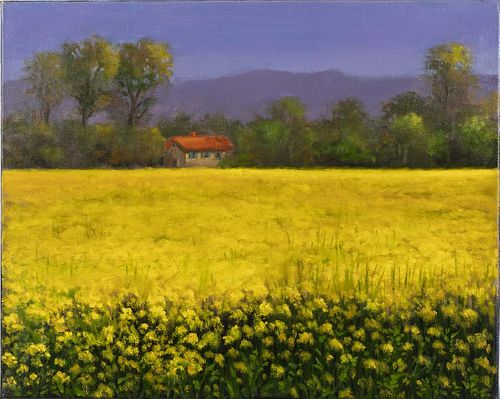 Larry Levow, Mustard Fields, Dijon, France