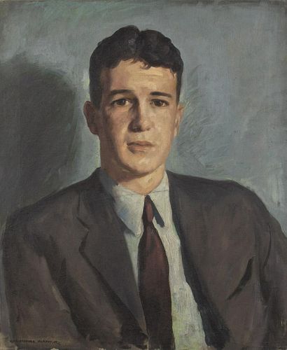Christopher A. D. Murphy, Portrait of a Young Man, O/C