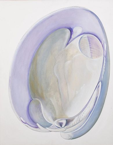 Unsigned, Clam Shell, Oil on Canvas
