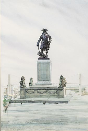 Jack Richards, Monument on Savannah River