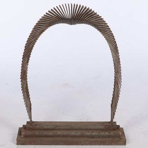John Bucci, Arched Spiked Metal Sculpture