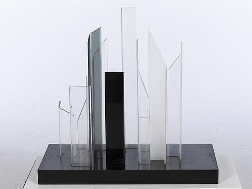 John Bucci, Spiked Plexiglass Sculpture