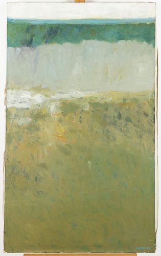 David Delong, From the Reverse Seascape Series, Oil
