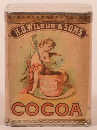 19th C. Wilburs Chocolate Cocoa Tin