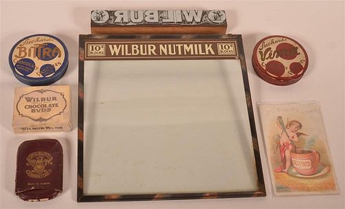 Lot of Wilbur Chocolate Lititiz, PA Advertising