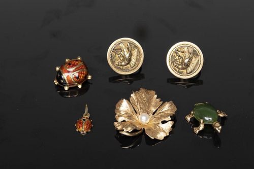 Group of Gold Estate Jewelry
