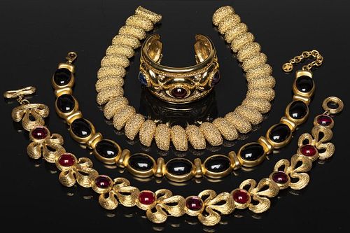 Group of Costume Jewelry Including Givenchy