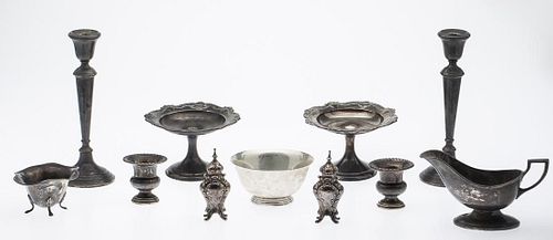 11 Miscellaneous Sterling Silver Table Articles
