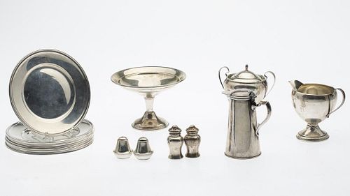 19 Miscellaneous Pieces of Sterling Silver